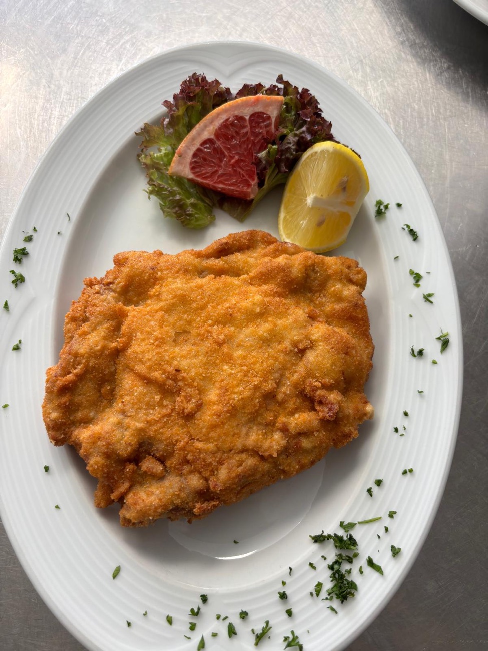 Schnitzel aus der Wirtshausküche